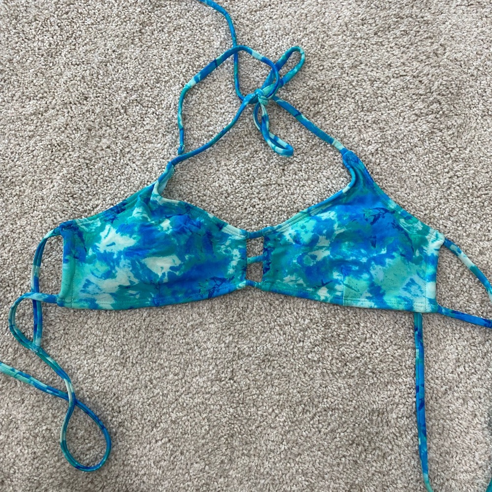 Tye dye bikini top